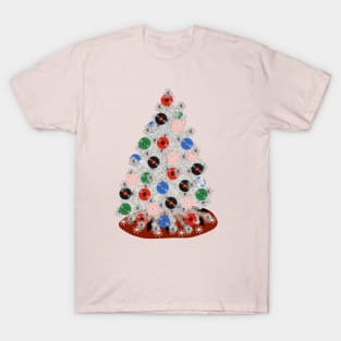 Aluminium Vinyl Record Tree T-Shirt